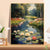 Florale Landschaft Ölgemälde Wandkunst Brehn