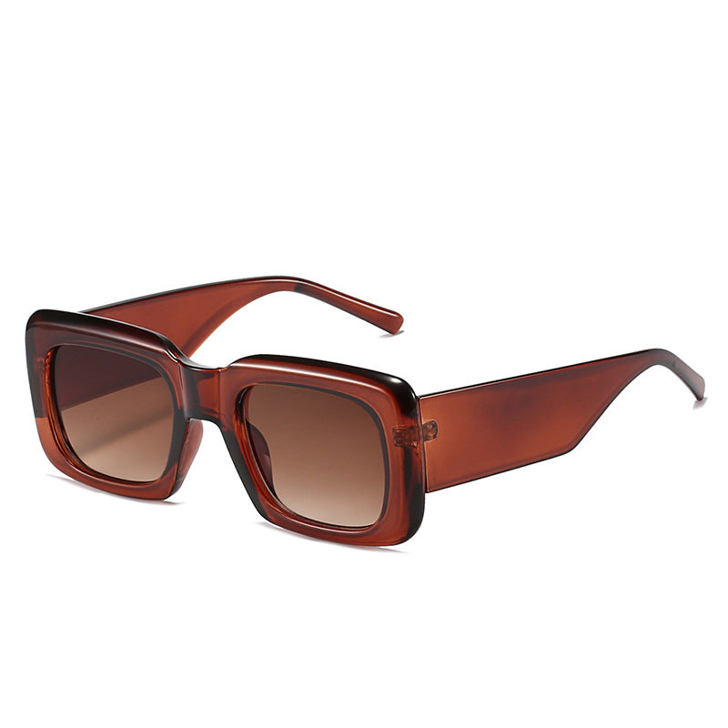 Damen quadratische Modetrends Sonnenbrille Brehn
