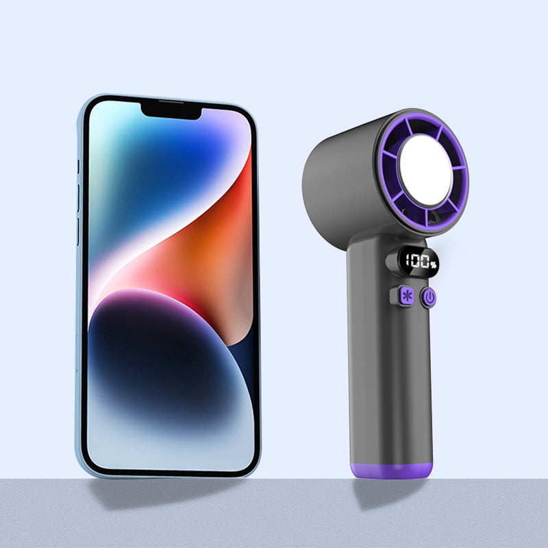 Damen Tragbarer USB-Lüfter mit digitaler Anzeige Brehn