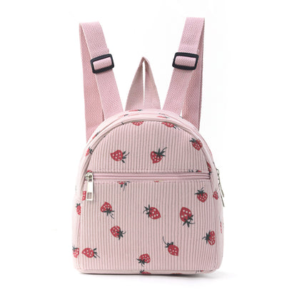 Mini-Rucksack Im Süßen Erdbeer-Design Brehn