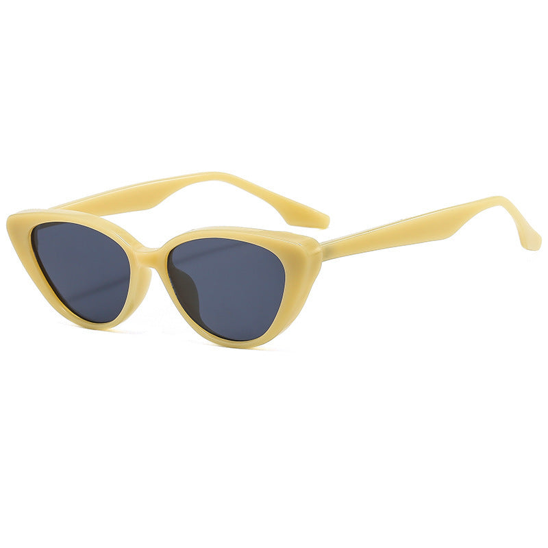Damen Cat-Eye Sonnenbrille mit modernem extremen Rahmen Brehn