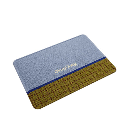 Non-Slip Decorative Low-Profile Entryway Doormat