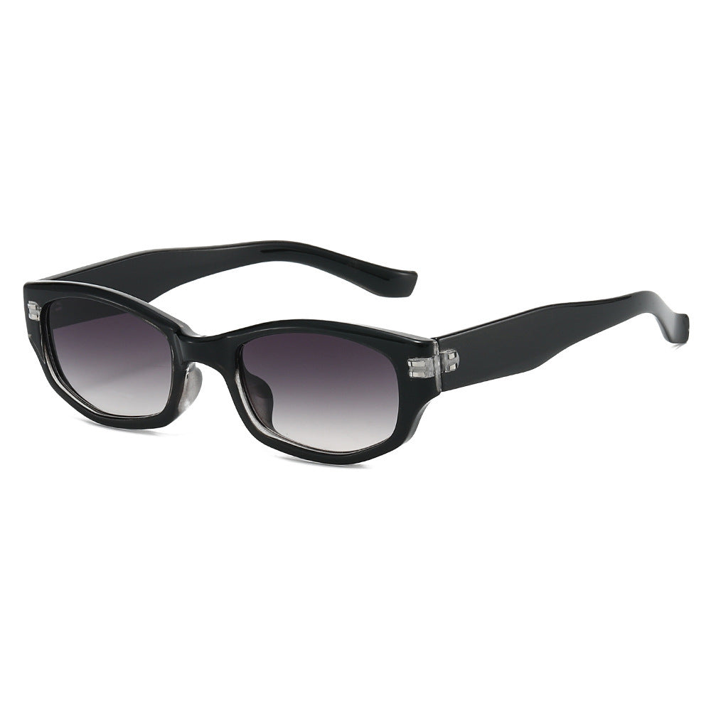 Chic Übergroße Rechteckige Sonnenbrille Brehn