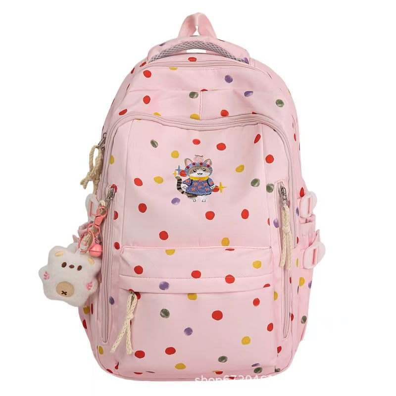 Verspielter Charakter-Print-Rucksack Brehn