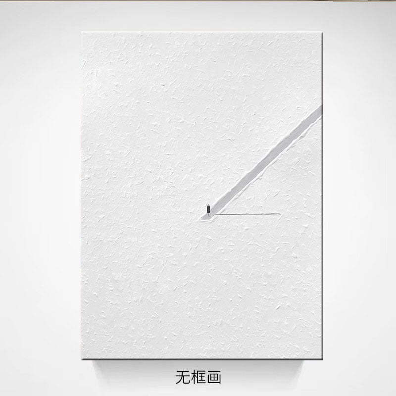 Minimalistische Texturierte Relief Leinwandkunst