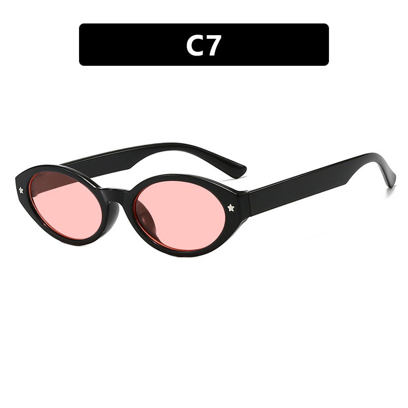 Damen Cat-Eye Sonnenbrille mit elegantem Tragetaschen-Design Brehn