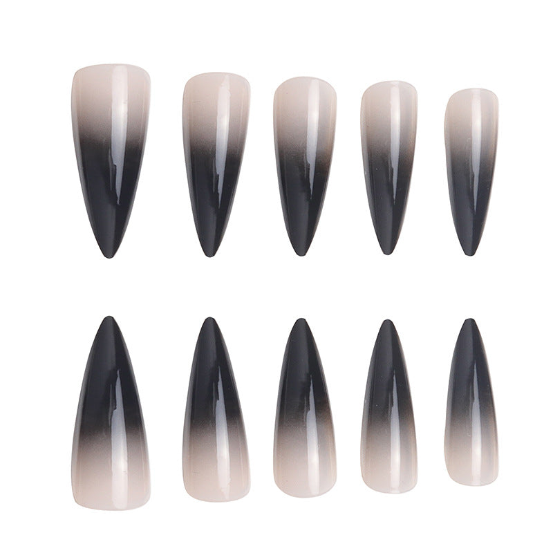 Ombre Stiletto Nagelverlängerungen Brehn