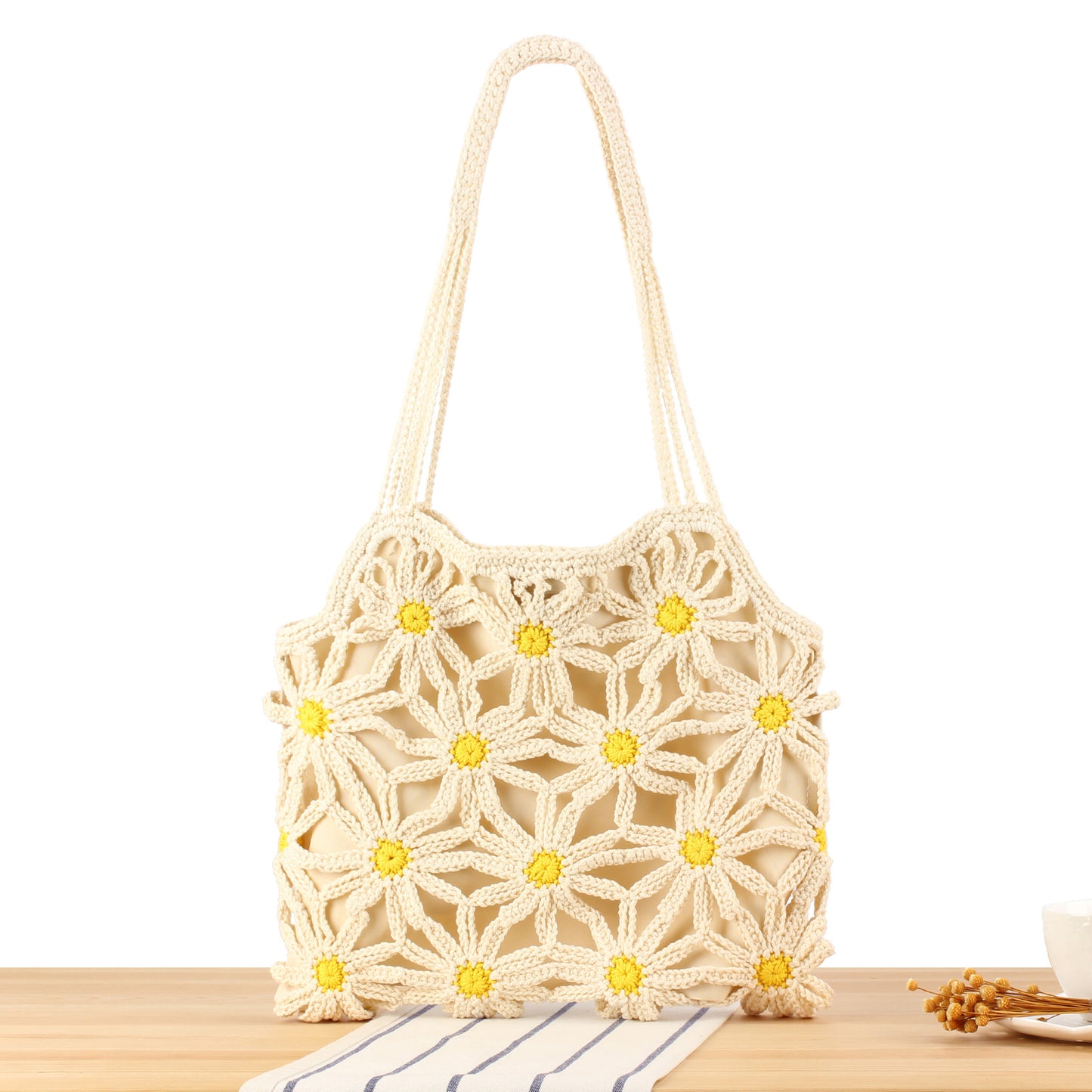 Handtasche mit Kreativem Blumendesign Brehn