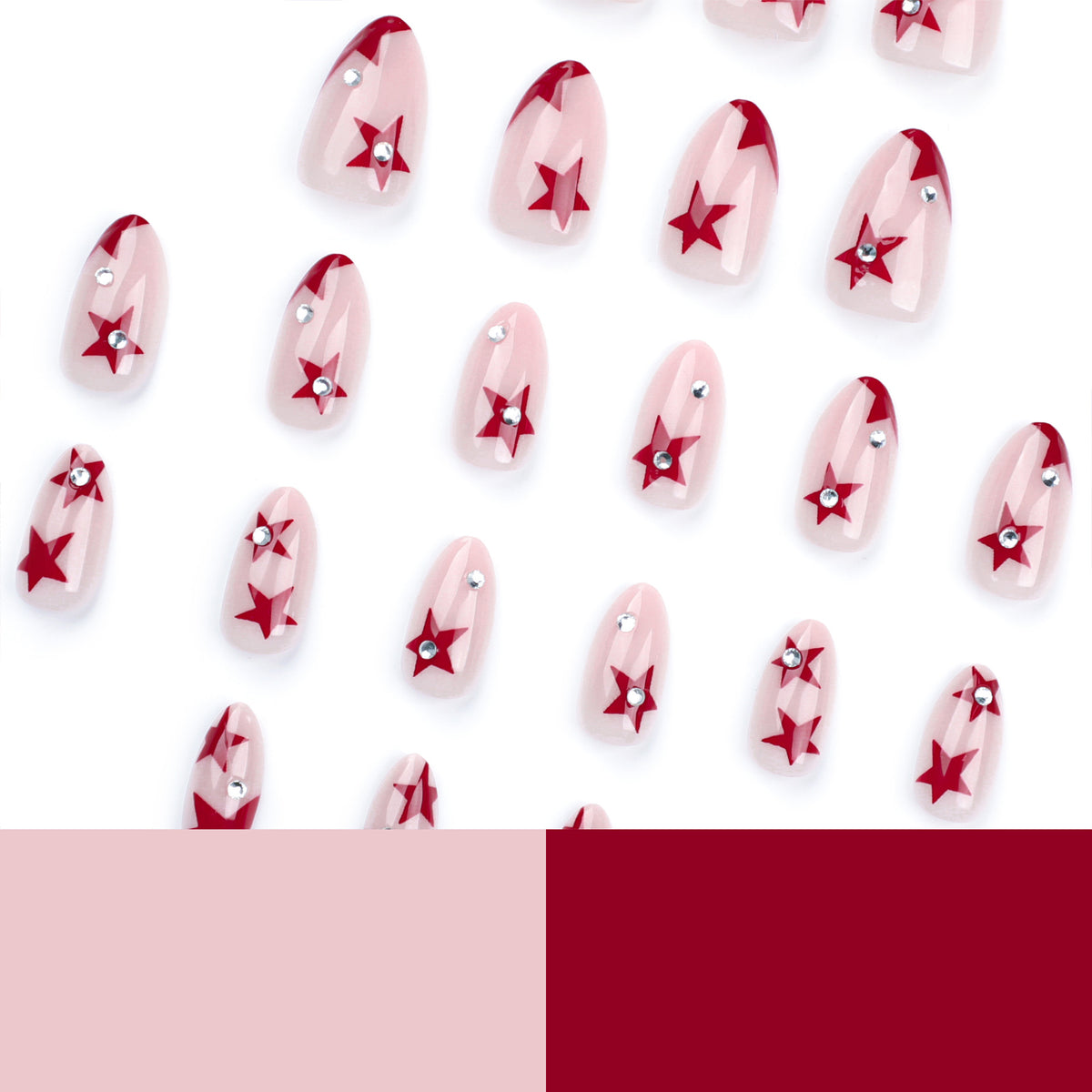 Kunstvolle Nagelkunst mit glamourösen Akzenten Brehn