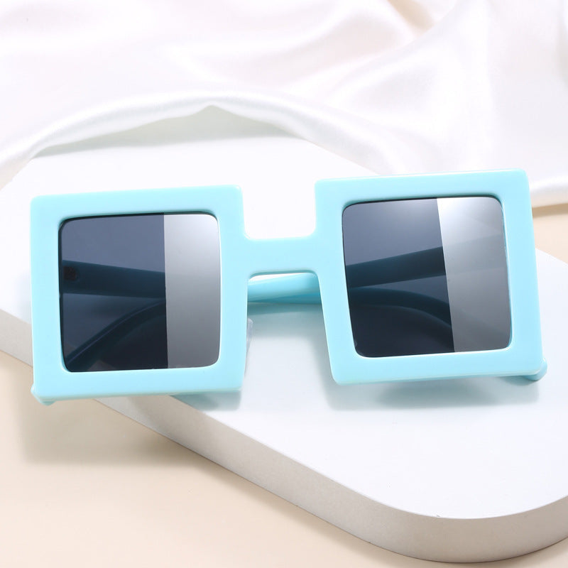 Damen modische quadratische Sonnenbrille mit einzigartigem, klarem Design Brehn