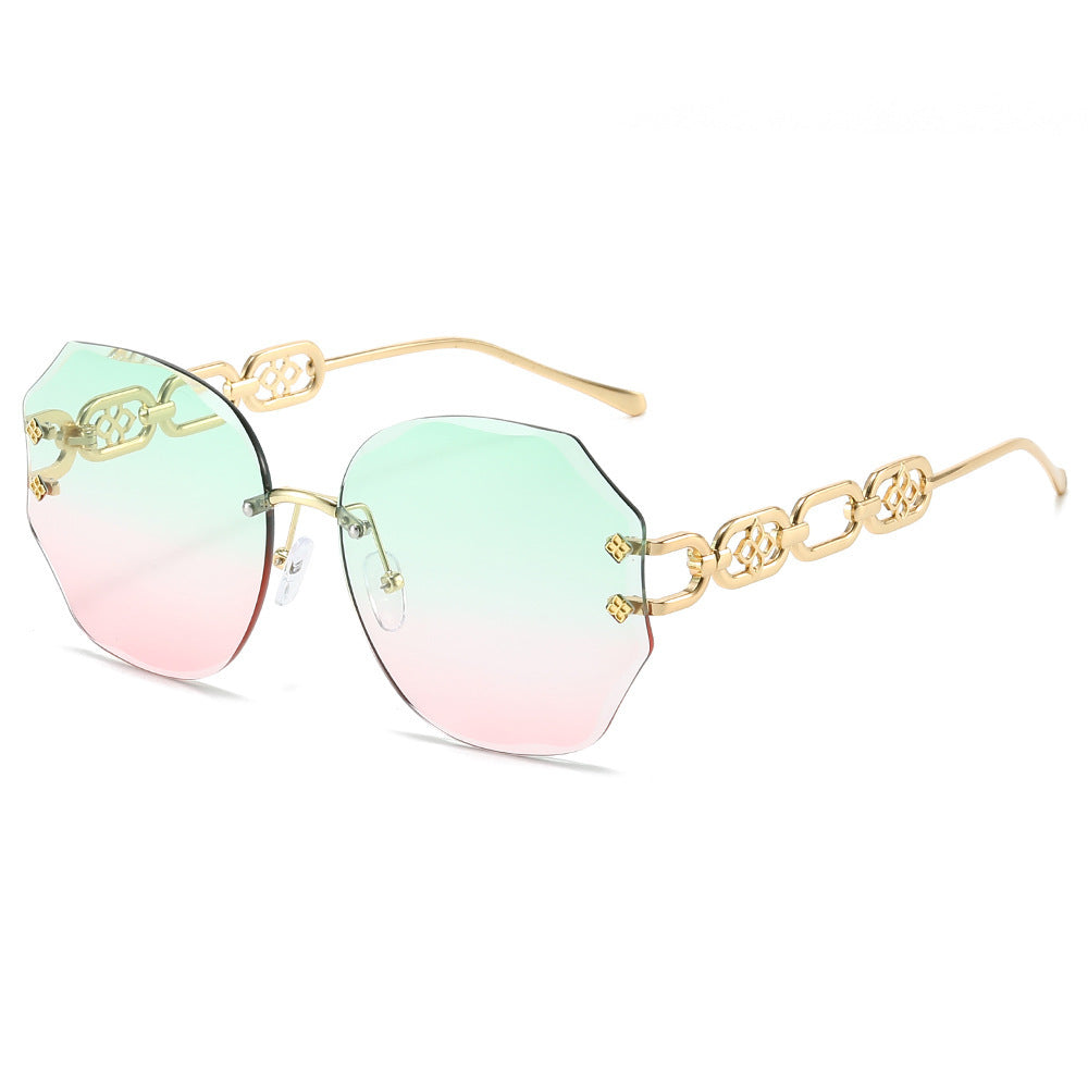 Elegante Übergroße Achteckige Sonnenbrille Brehn
