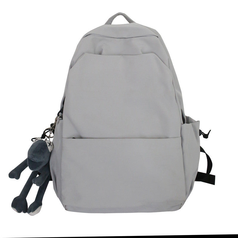 Lässiger Strukturierter Schulrucksack Brehn
