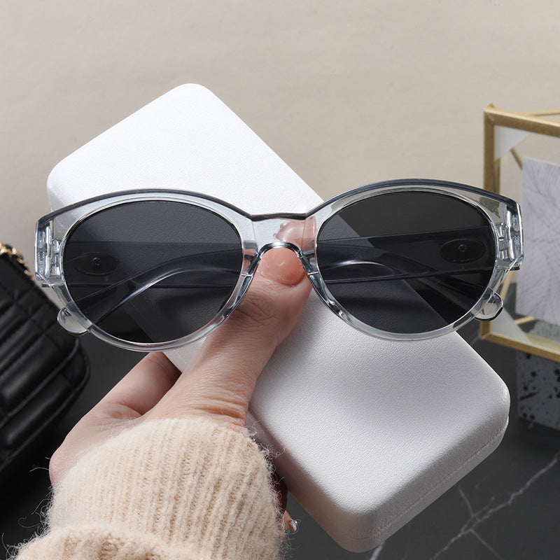 Damen Cat-Eye Sonnenbrille mit exotischem Design und robustem Rahmen Brehn