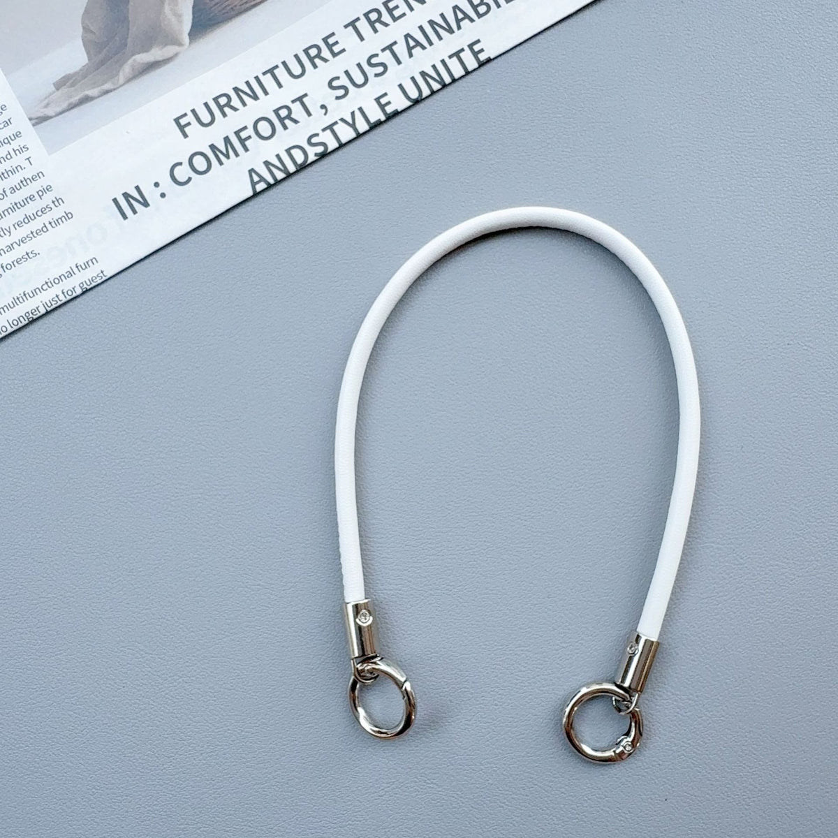 Premium langlebiger Schlüsselband mit Metallclips Brehn