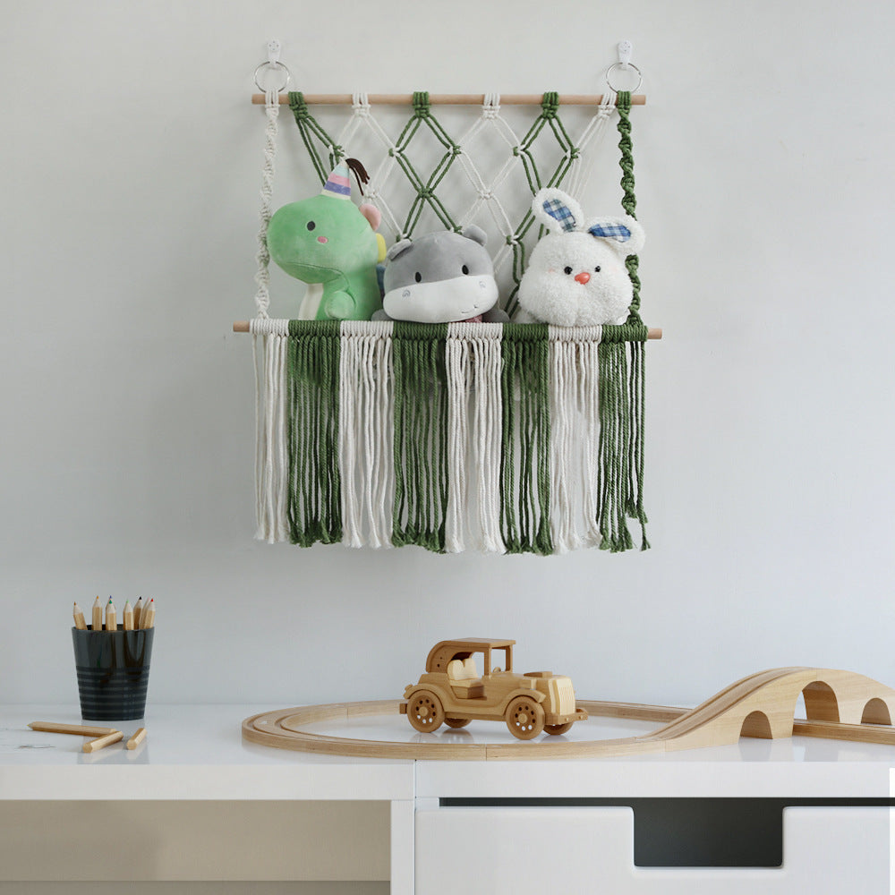 Handgewebter Wandbehang im Boho-Stil