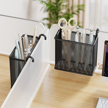 Hängender Mesh-Schreibtisch Stift- und Schreibwaren Caddy Organizer