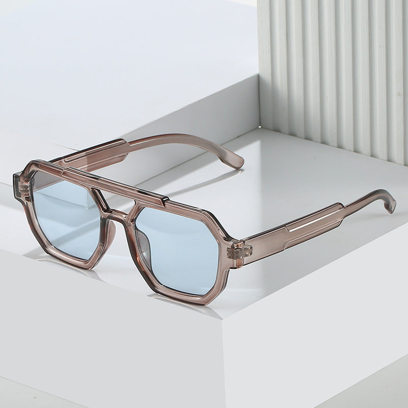 Geometrische Oversized Sonnenbrille Brehn