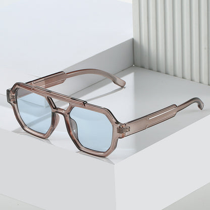 Geometrische Oversized Sonnenbrille Brehn