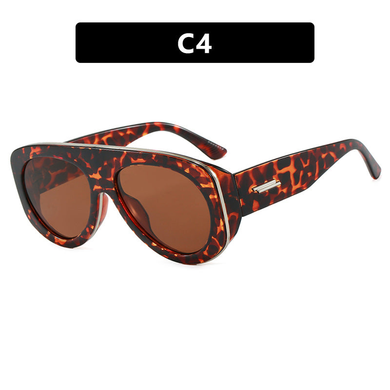 Damen extravagante Sonnenbrille im markanten Design Brehn
