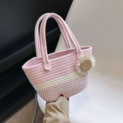 Handgefertigte Strohtote Tasche  1790617096