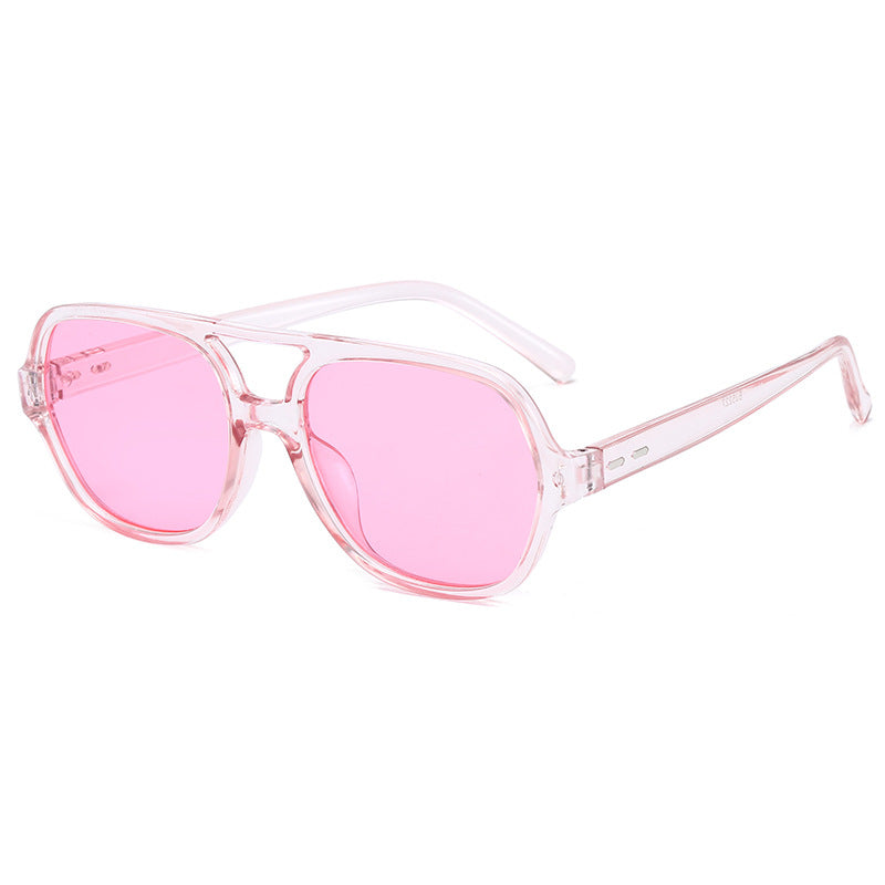 Damen quadratische Brille mit klarem Rahmen und modischem Design Brehn