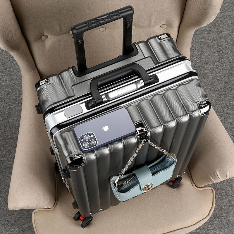 Hartschalen Trolley Mit Integriertem Usb-Ladeanschluss Und Multifunktionalem Stauraum Brehn