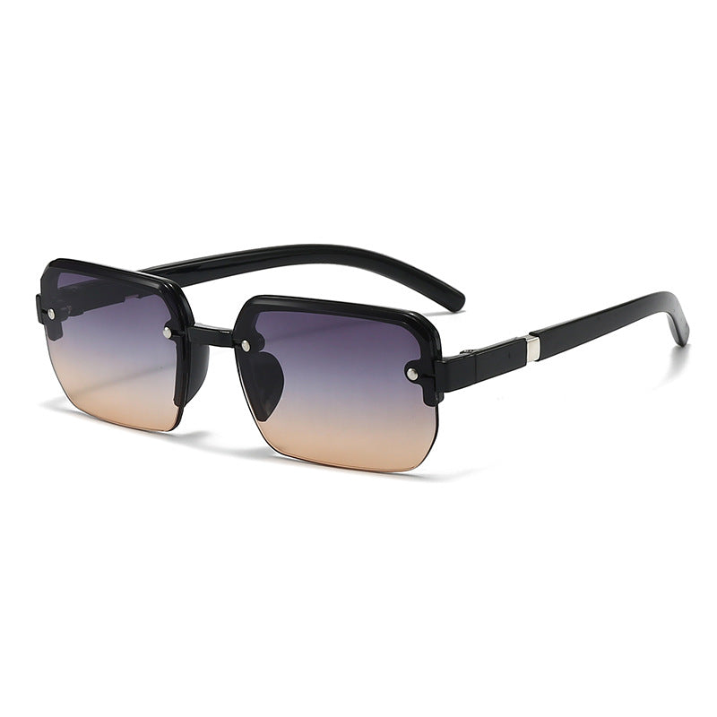 Damen modische quadratische Sonnenbrille mit innovativem Rahmen Brehn