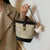 Chic Struktur Handtasche Brehn