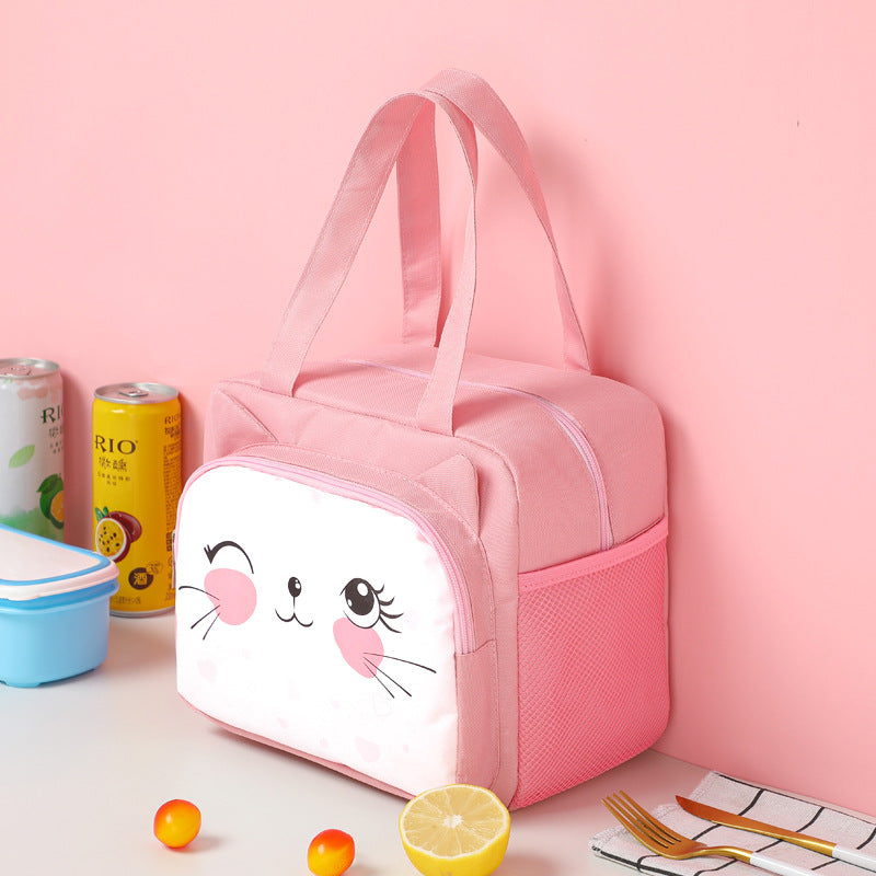 Verspielt tierisch inspiriertes isoliertes Lunchbag Brehn