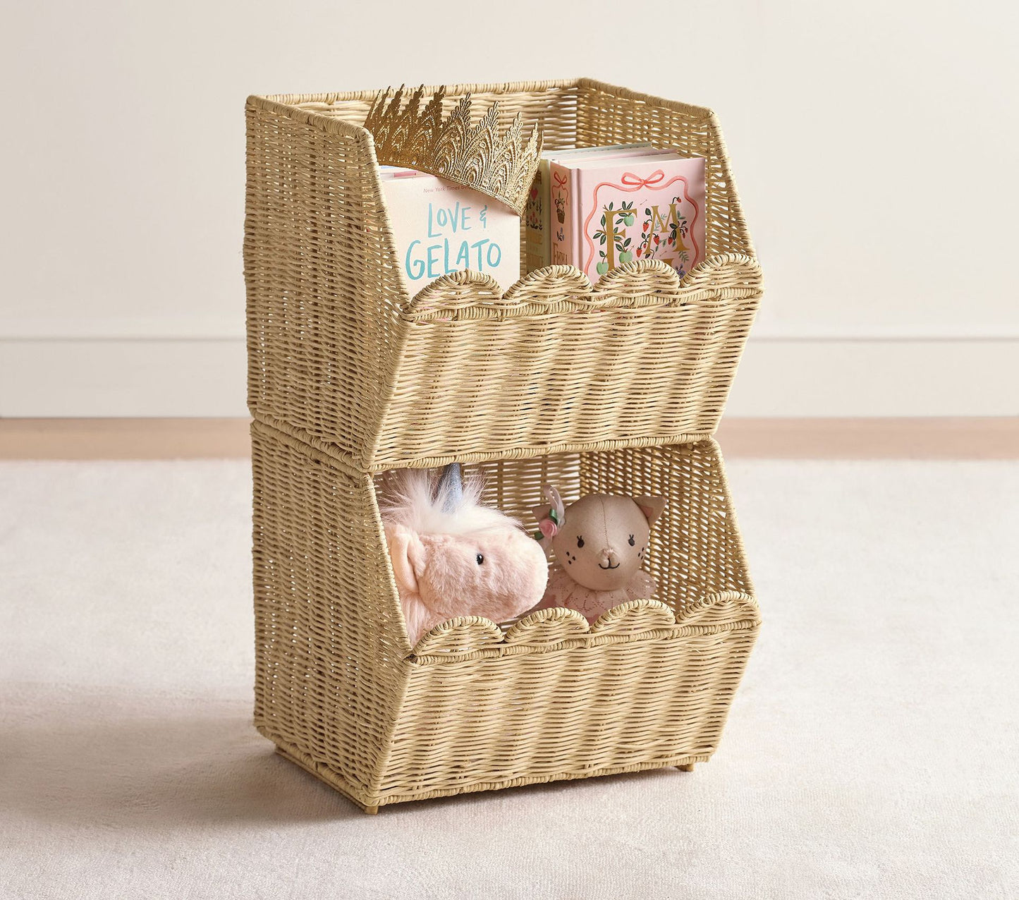 Mehrfachlagerung Geflochtener Organizer Brehn