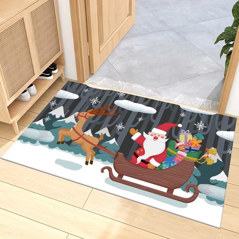 Festliche Weihnachts-Eingangsmatte Brehn