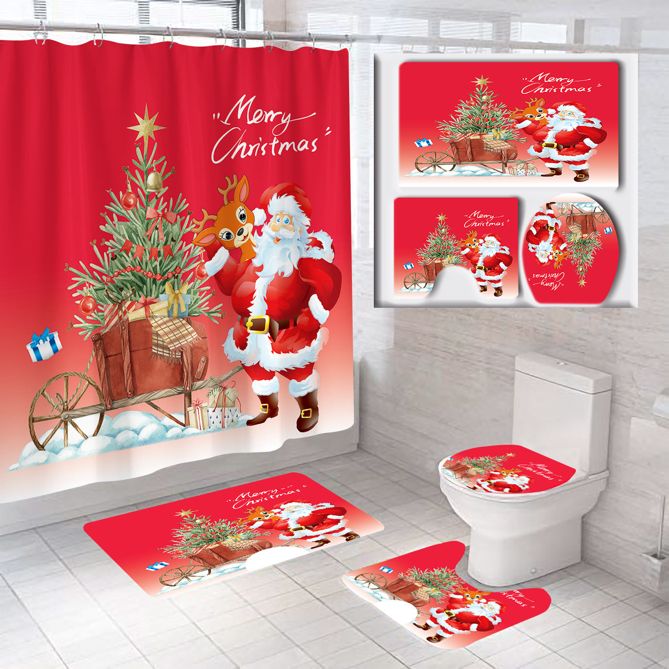Festliches Weihnachtsbadset Brehn