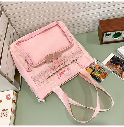 Transparenter Fronttasche Freizeit Rucksack Brehn