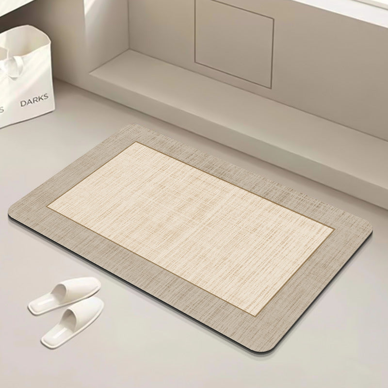 Modern Geometrische Badematte Brehn