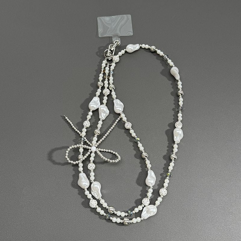 Elegante Perlenverzierte Lanyard Brehn