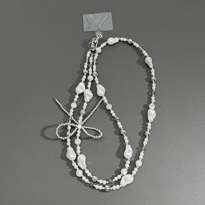 Elegante Perlenverzierte Lanyard Brehn