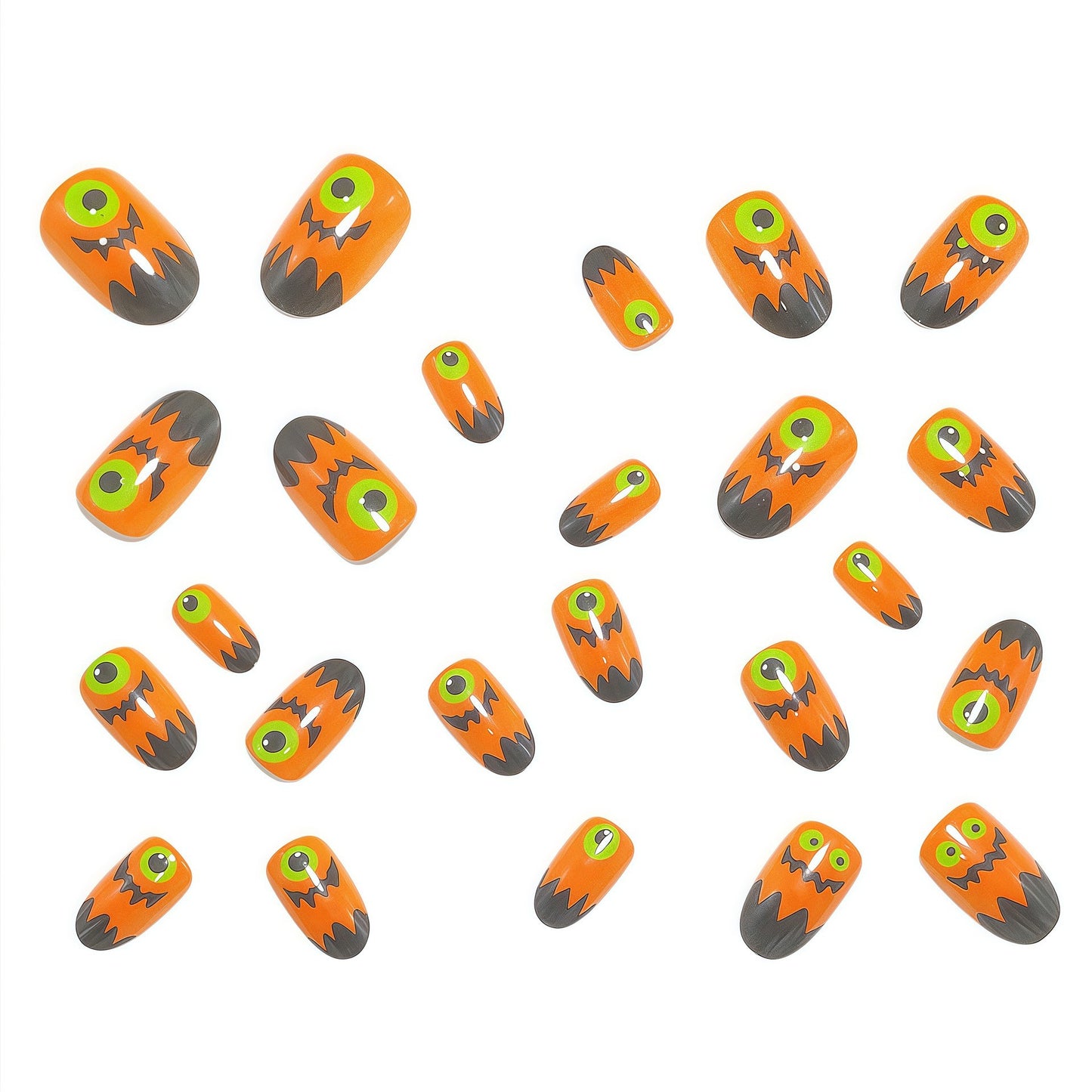 Kreative Halloween Kunstnägel mit gruseligen Motiven Brehn