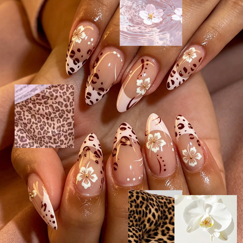 Blumen Design Press-On Nagel Tipps Brehn