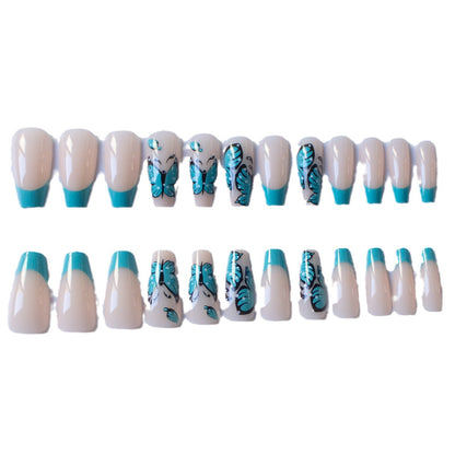 Künstlerisches Schmetterling Nagelkunstset
