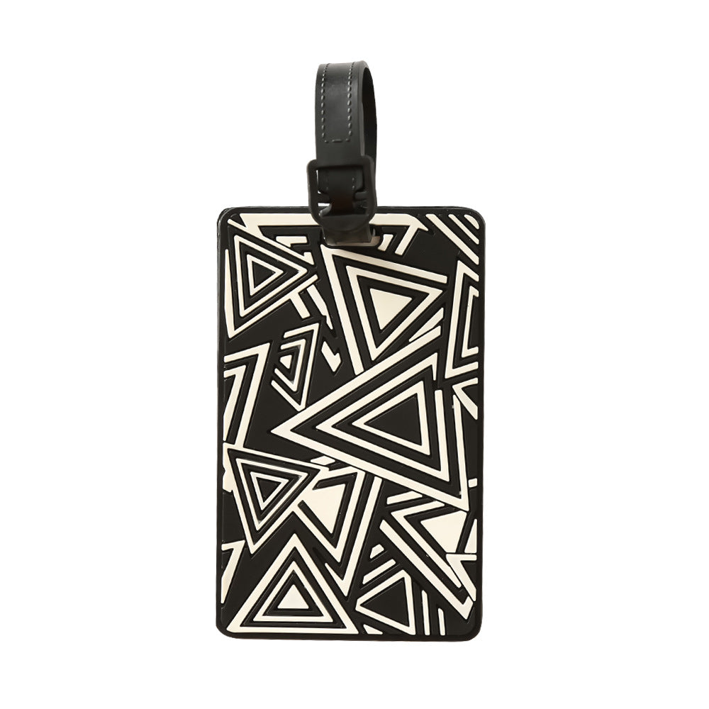 Unisex Gepäckanhänger mit modernem geometrischem Design Brehn