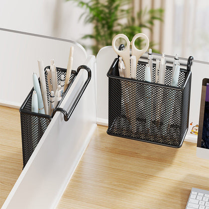 Hängender Mesh-Schreibtisch Stift- und Schreibwaren Caddy Organizer