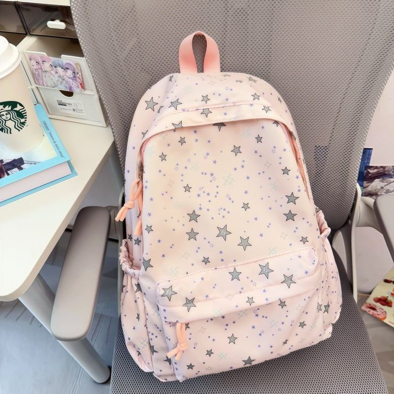 Sternenmuster lässiger Rucksack Brehn