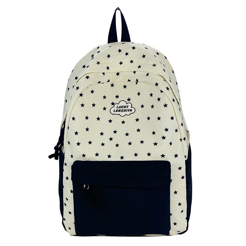 Sternenmuster Casual Rucksack Brehn