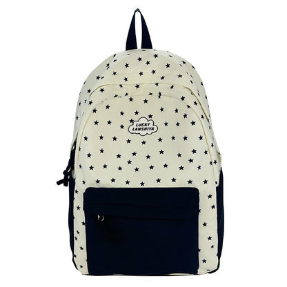 Sternenmuster Casual Rucksack Brehn