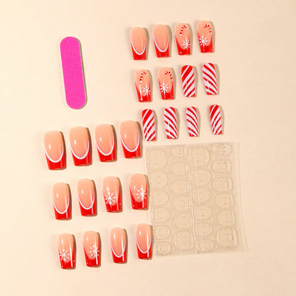 Festliches Saisonales Nagelkunstset Brehn