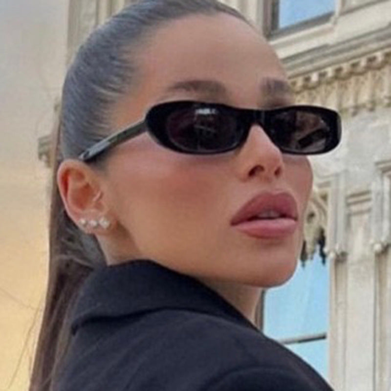 Damen modische Cat-Eye Sonnenbrille mit UV-Schutz und zeitgemäßem Design Brehn