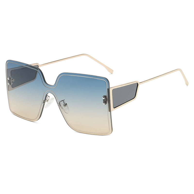 Damen oversized Geometric Sonnenbrille Brehn