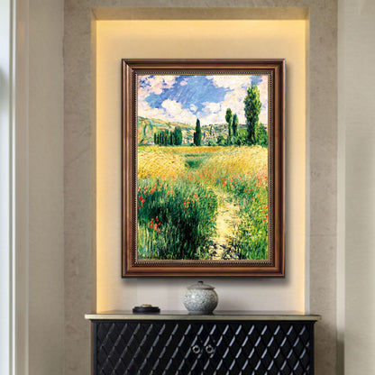 Eingrahmte Impressionistische Landschaft Kunst