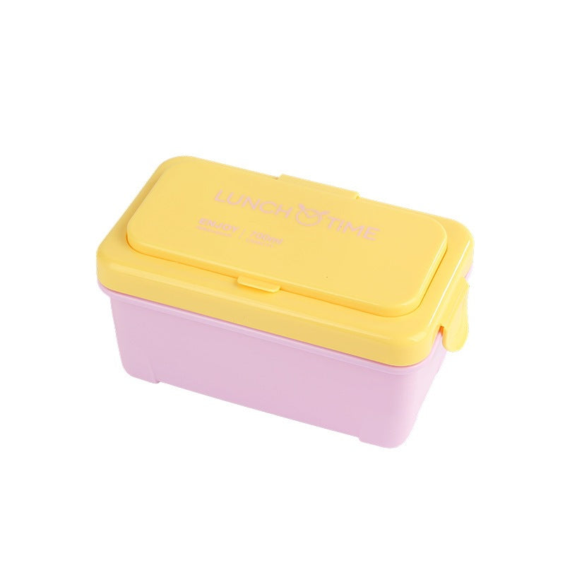 Mehrfachcompartimentierte umweltfreundliche Lunchbox mit auslaufsicheren Design