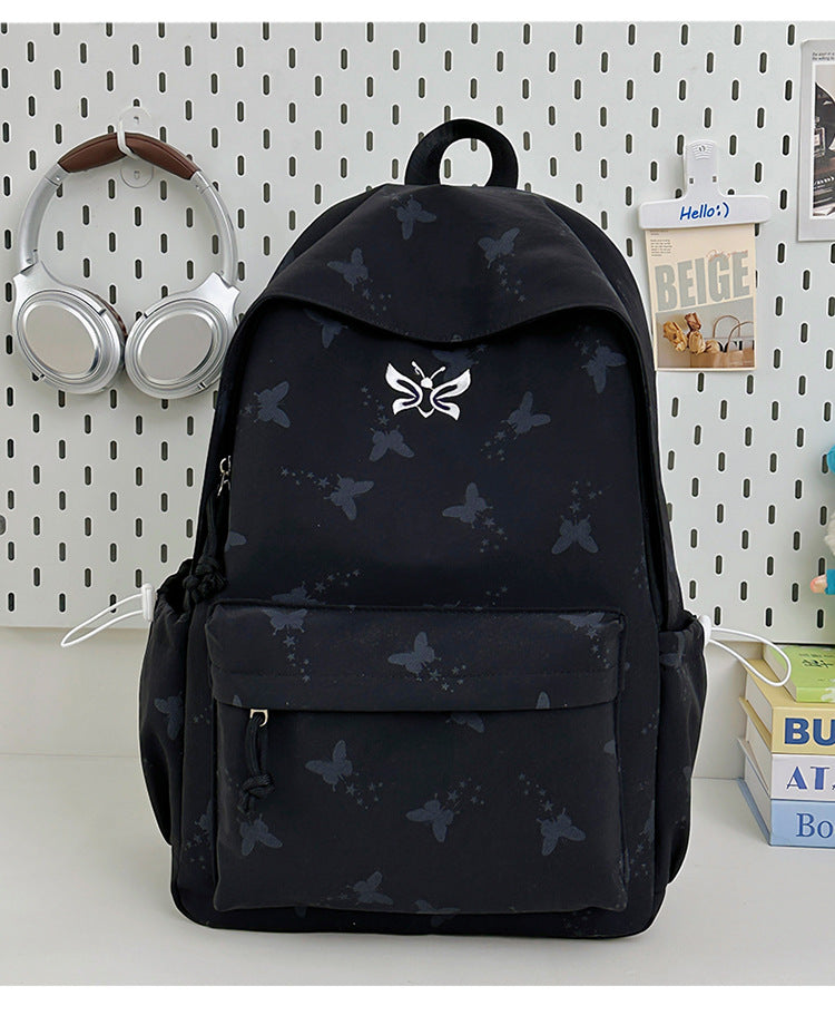 Schmetterlingsmuster Casual Rucksack Brehn